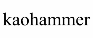 KAOHAMMER