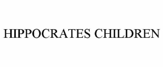 HIPPOCRATES CHILDREN