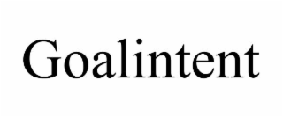 GOALINTENT