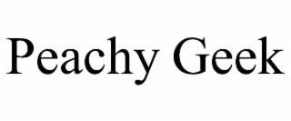 PEACHY GEEK