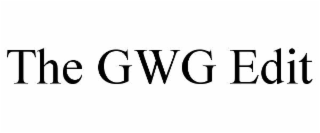 THE GWG EDIT