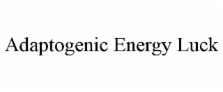 ADAPTOGENIC ENERGY LUCK