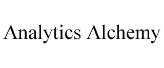 ANALYTICS ALCHEMY