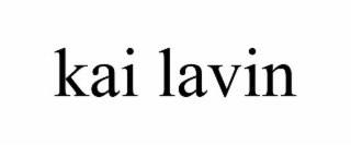 KAI LAVIN