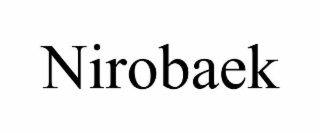 NIROBAEK