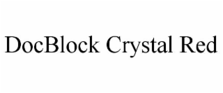 DOCBLOCK CRYSTAL RED