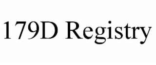 179D REGISTRY