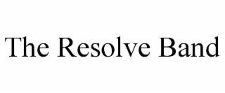 THE RESOLVE BAND