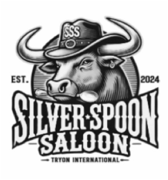 SSS EST. 2024 SILVER SPOON SALOON TRYON INTERNATIONAL