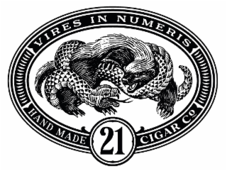 VIRES IN NUMERIS HAND MADE 21 CIGAR CO