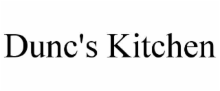 DUNC'S KITCHEN