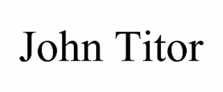 JOHN TITOR
