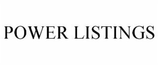 POWER LISTINGS