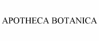 APOTHECA BOTANICA