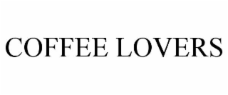 COFFEE LOVERS