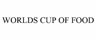 WORLDS CUP OF FOOD