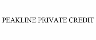 PEAKLINE PRIVATE CREDIT