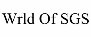WRLD OF SGS