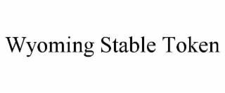 WYOMING STABLE TOKEN