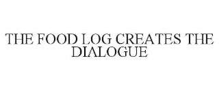 THE FOOD LOG CREATES THE DIALOGUE