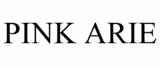 PINK ARIE