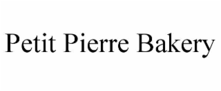 PETIT PIERRE BAKERY