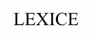 LEXICE