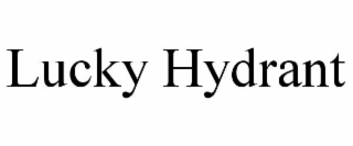 LUCKY HYDRANT
