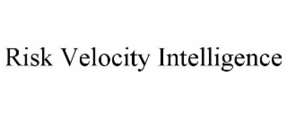 RISK VELOCITY INTELLIGENCE