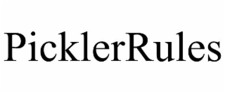 PICKLERRULES