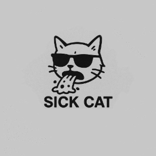 SICK CAT