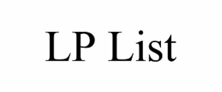 LP LIST