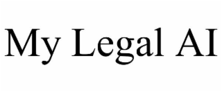 MY LEGAL AI