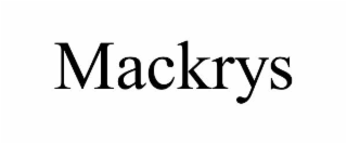 MACKRYS