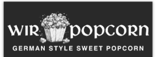 WIR POPCORN WITH POPCORN IMAGE IN THE MIDDLE.