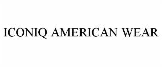 ICONIQ AMERICAN WEAR