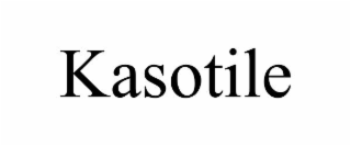 KASOTILE
