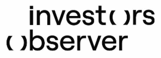 INVESTORS OBSERVER