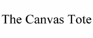 THE CANVAS TOTE