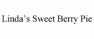 LINDAâS SWEET BERRY PIE
