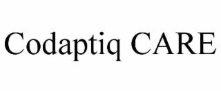CODAPTIQ CARE