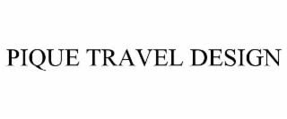PIQUE TRAVEL DESIGN