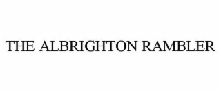 THE ALBRIGHTON RAMBLER