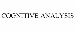 COGNITIVE ANALYSIS