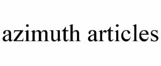 AZIMUTH ARTICLES