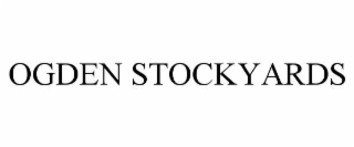 OGDEN STOCKYARDS