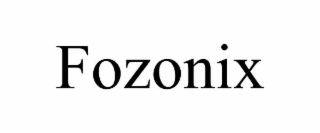 FOZONIX