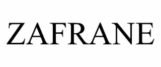 ZAFRANE