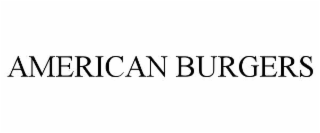 AMERICAN BURGERS