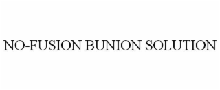 NO-FUSION BUNION SOLUTION